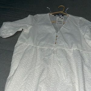 Zara white dress